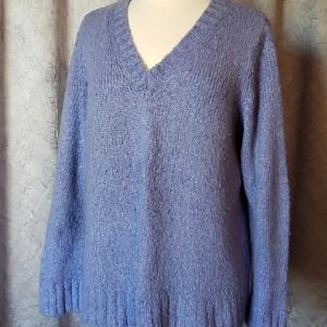 Lavender v-neck sweater